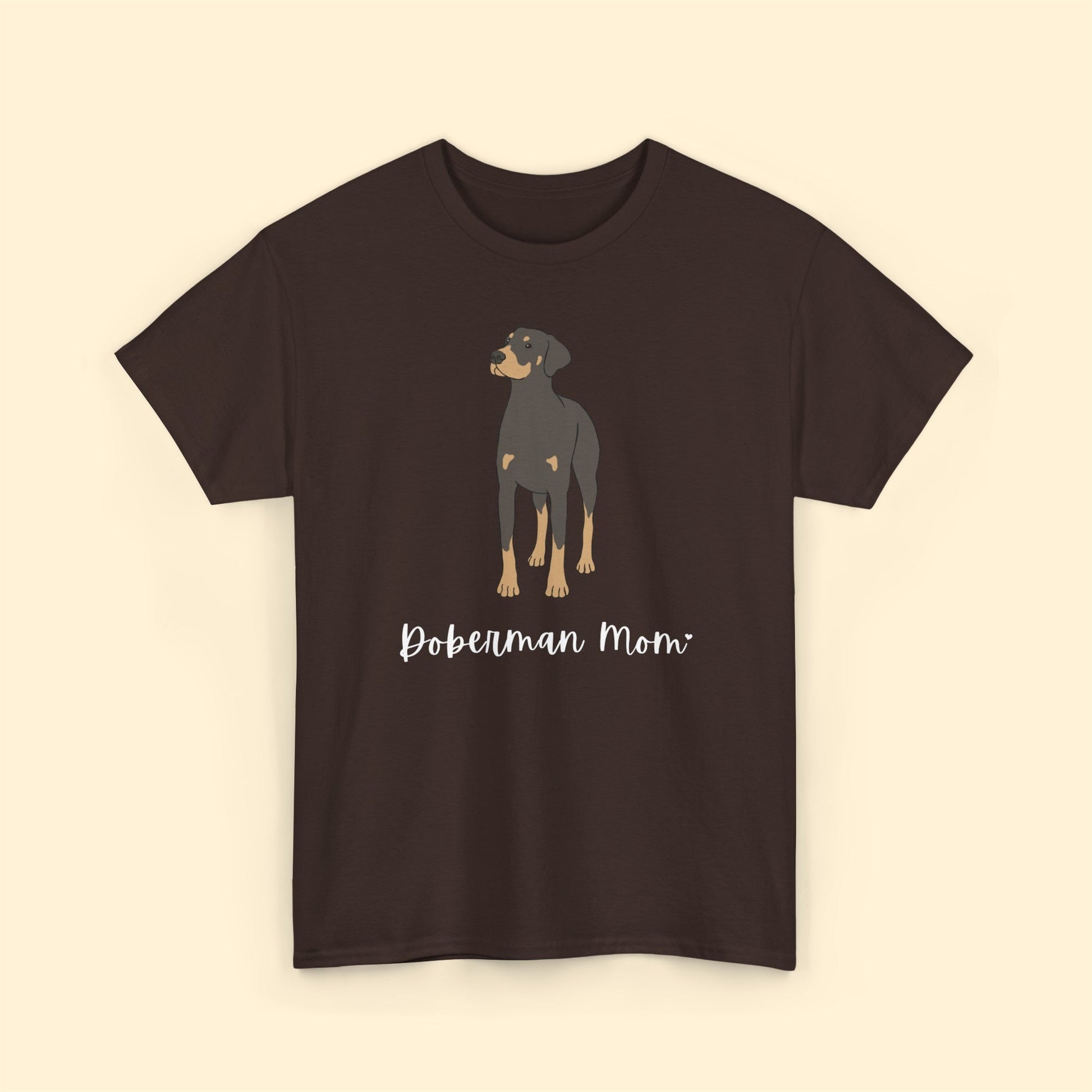 Doberman Mom | Unisex T-shirt - Detezi Designs-27140305315919313039