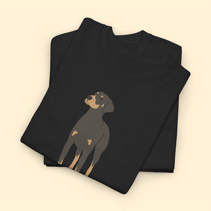 Doberman Mom | Unisex T-shirt - Detezi Designs-29469320500564245170