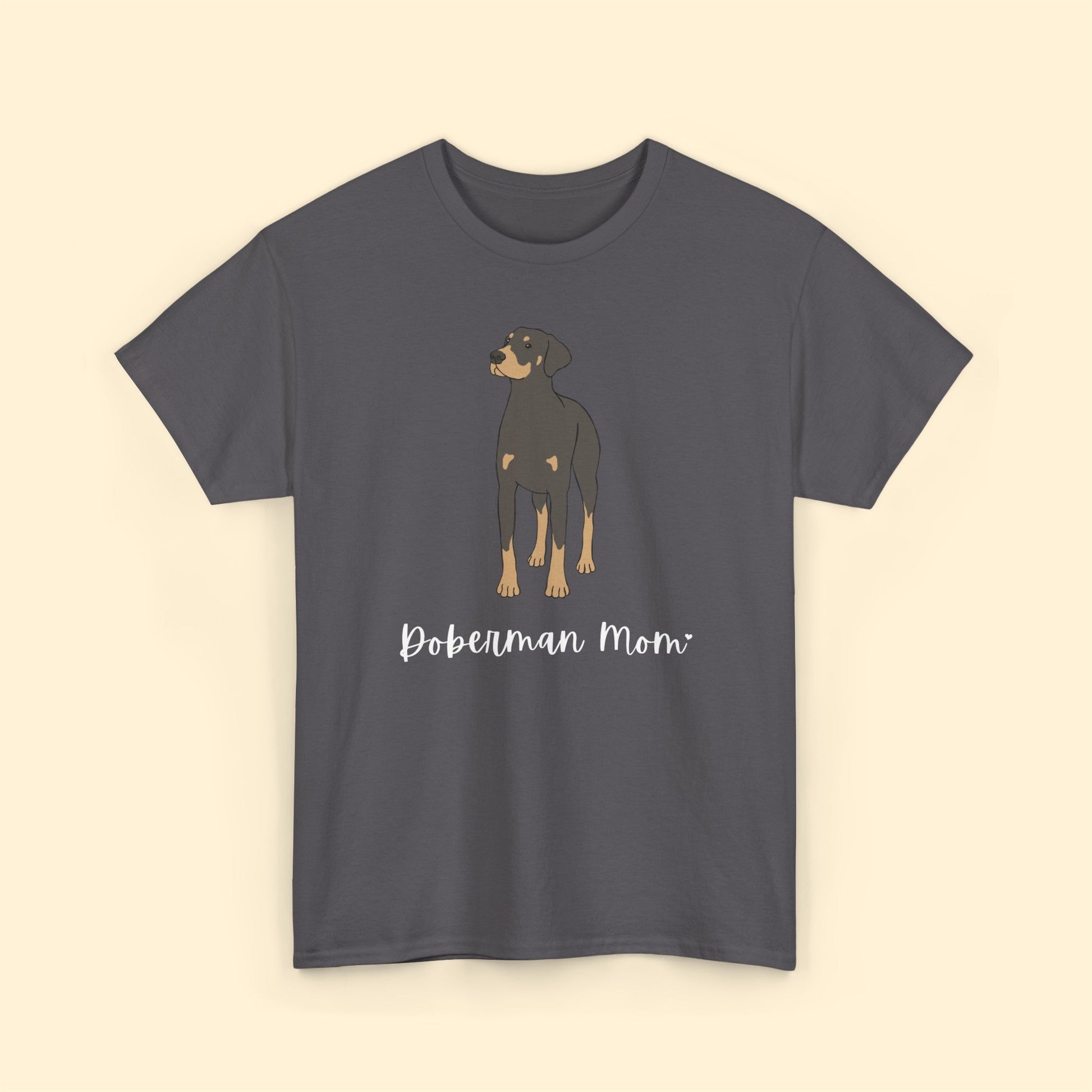 Doberman Mom | Unisex T-shirt - Detezi Designs-85160601297995753490