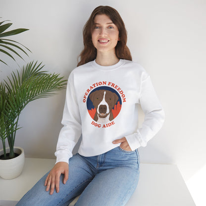 Dog Aide | FUNDRAISER | Crewneck Sweatshirt - Detezi Designs - 10566564138531244183