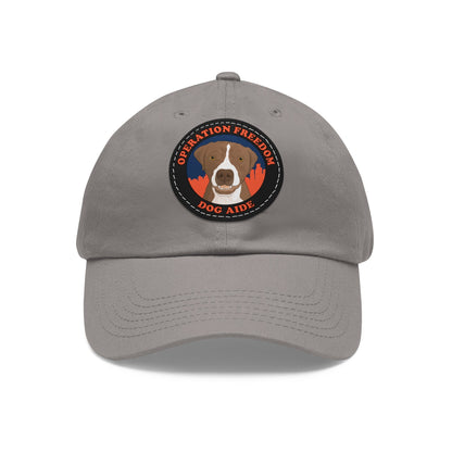 Dog Aide | FUNDRAISER | Dad Hat - Detezi Designs - 91770573130083974291