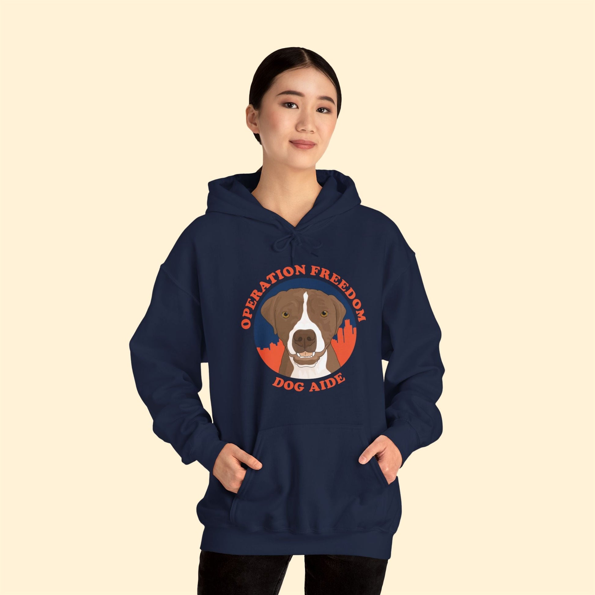 Dog Aide | FUNDRAISER | Hooded Sweatshirt - Detezi Designs - 14364763339569682266