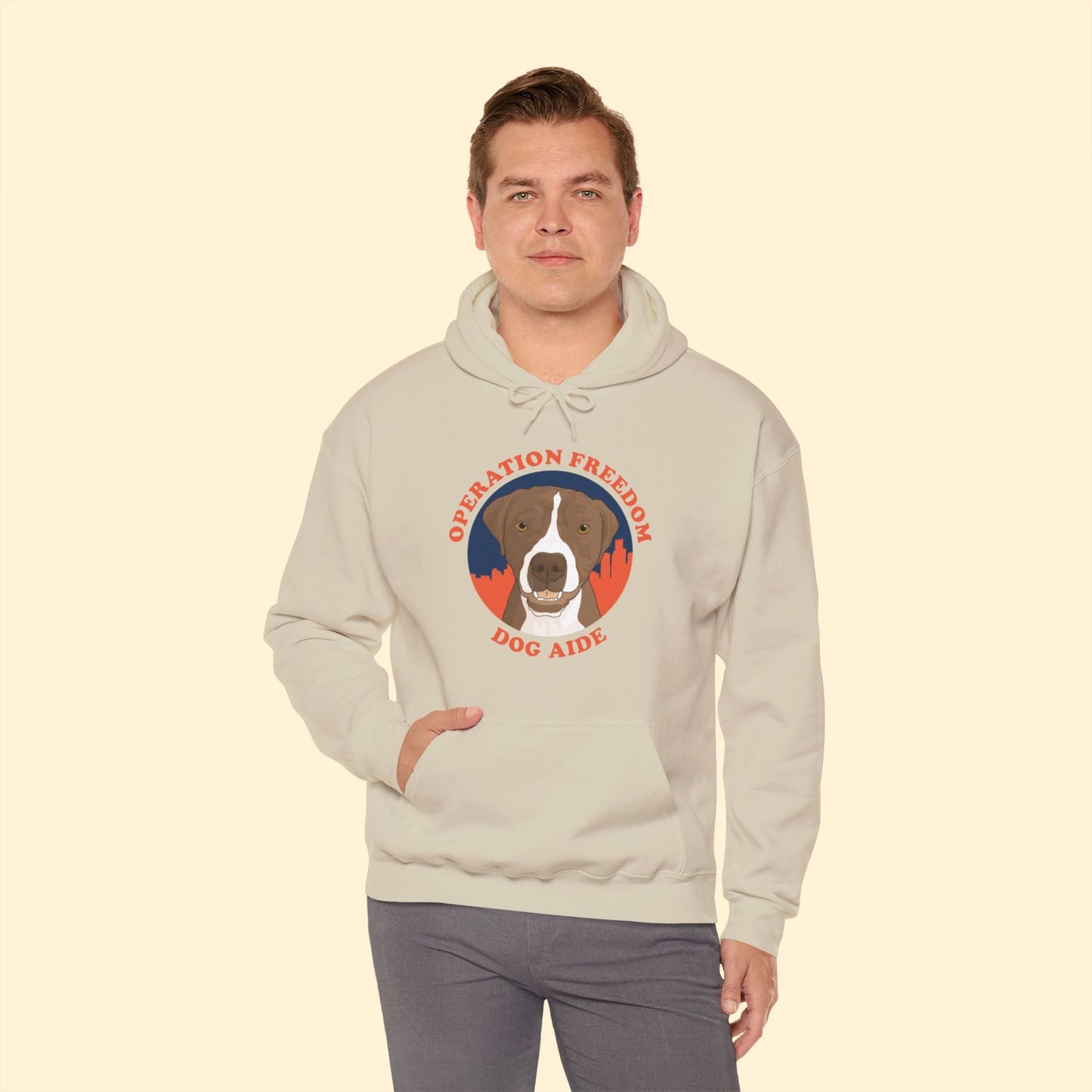 Dog Aide | FUNDRAISER | Hooded Sweatshirt - Detezi Designs - 14364763339569682266