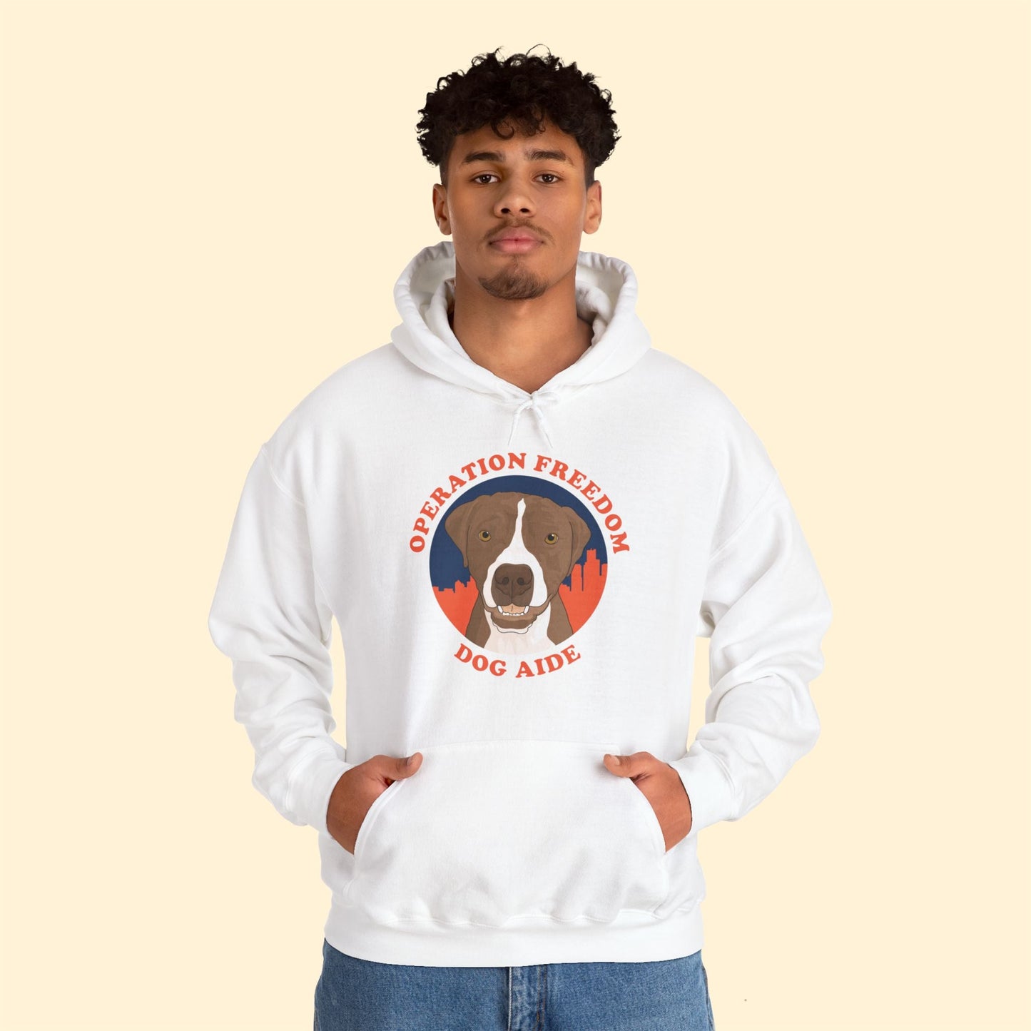 Dog Aide | FUNDRAISER | Hooded Sweatshirt - Detezi Designs - 14364763339569682266