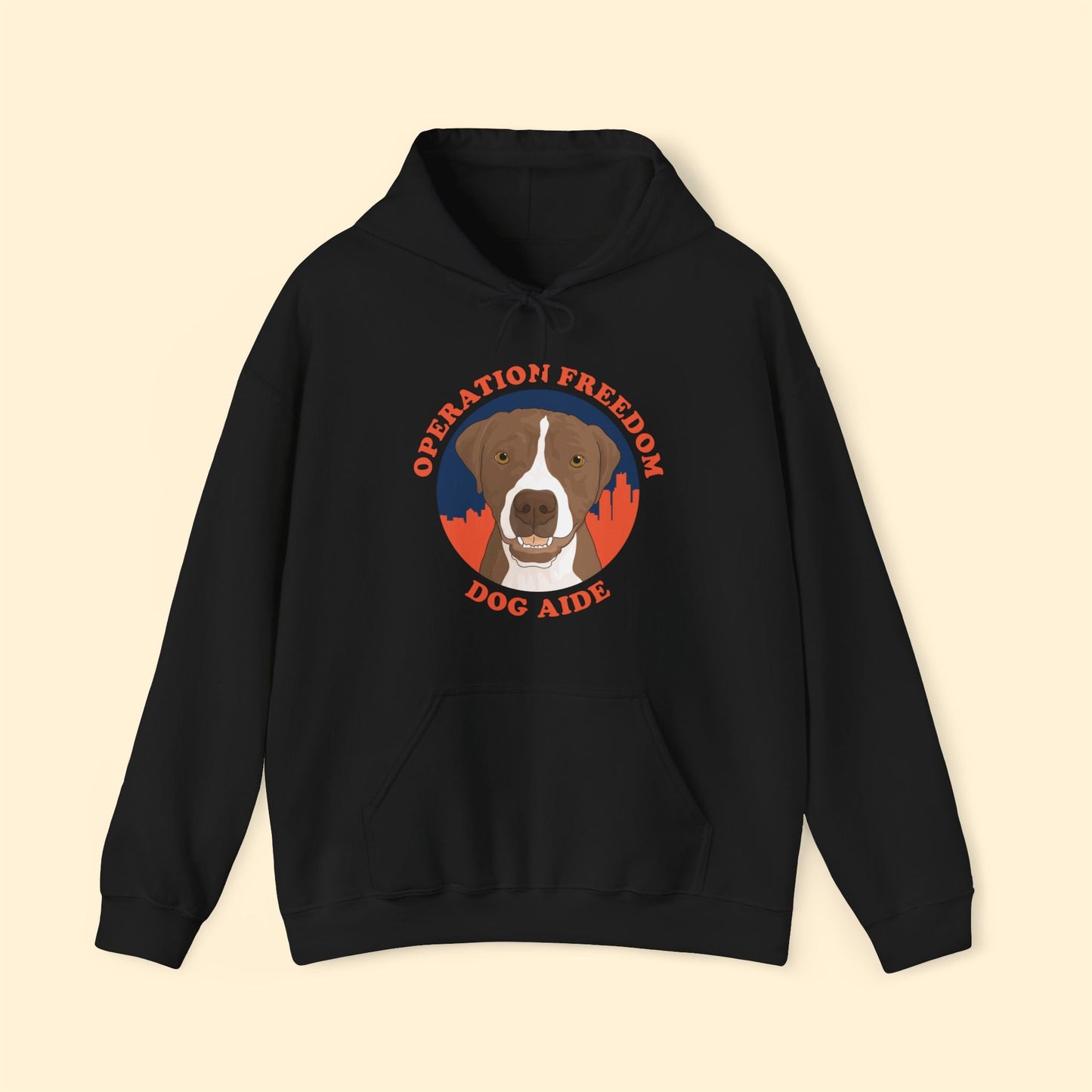 Dog Aide | FUNDRAISER | Hooded Sweatshirt - Detezi Designs - 39283545102109301293