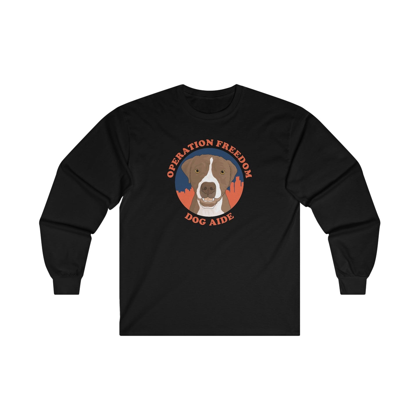 Dog Aide | FUNDRAISER | Long Sleeve Tee - Detezi Designs - 19929466089922426828