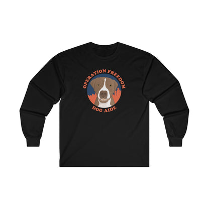 Dog Aide | FUNDRAISER | Long Sleeve Tee - Detezi Designs - 19929466089922426828