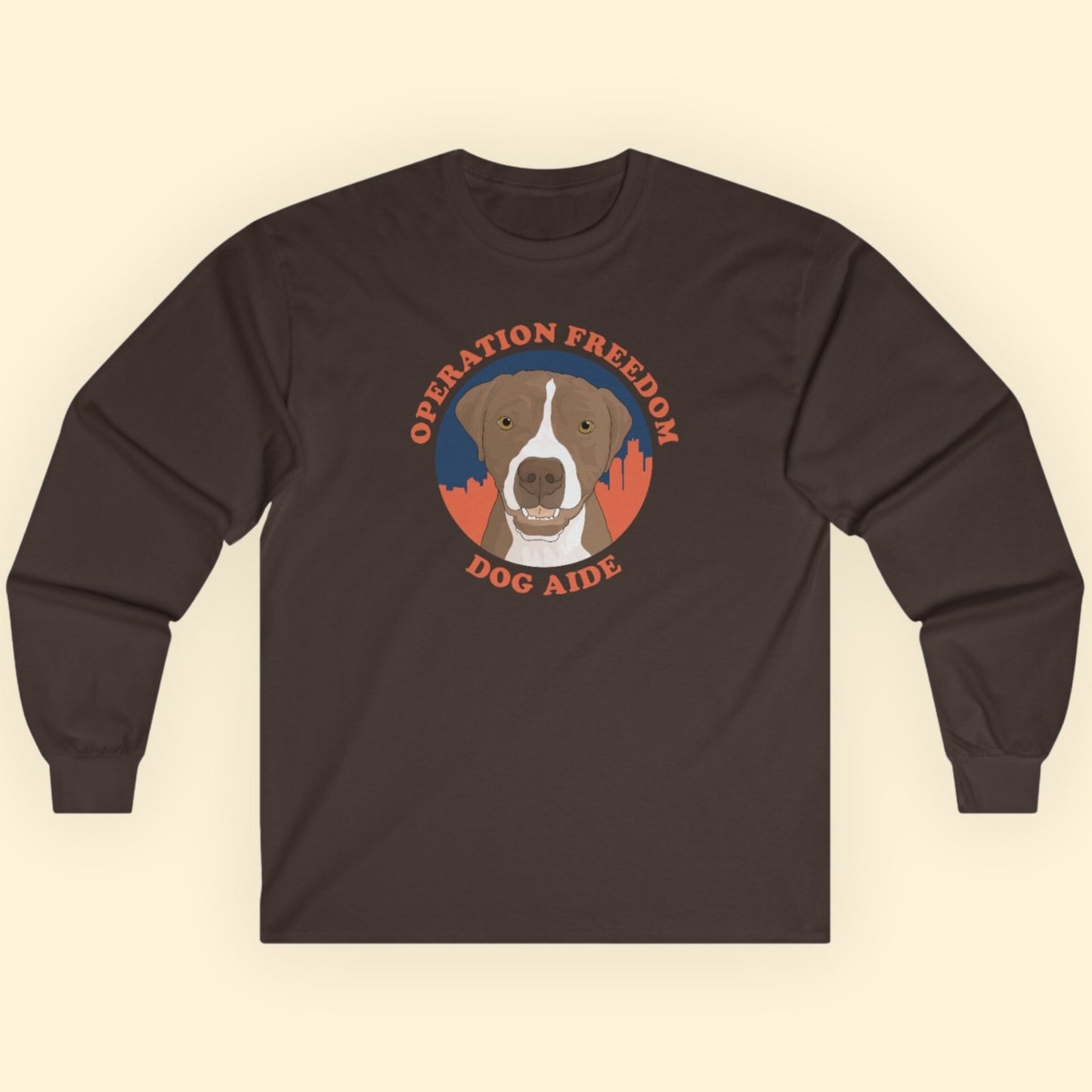 Dog Aide | FUNDRAISER | Long Sleeve Tee - Detezi Designs - 22961450288604941596