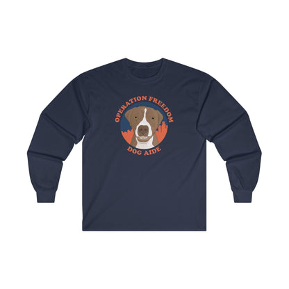 Dog Aide | FUNDRAISER | Long Sleeve Tee - Detezi Designs - 29638416302897293691