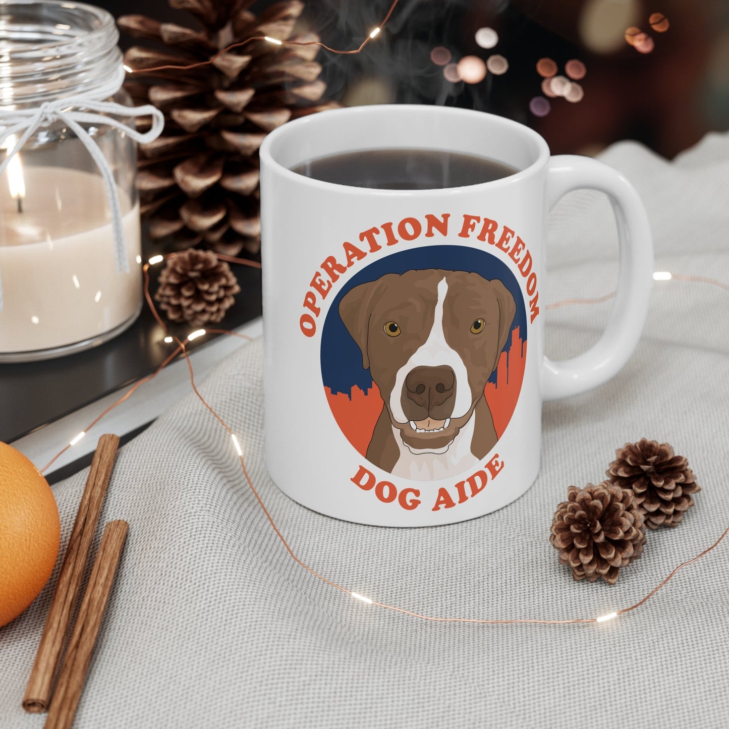 Dog Aide | FUNDRAISER | Mug - Detezi Designs - 25136215102920119706