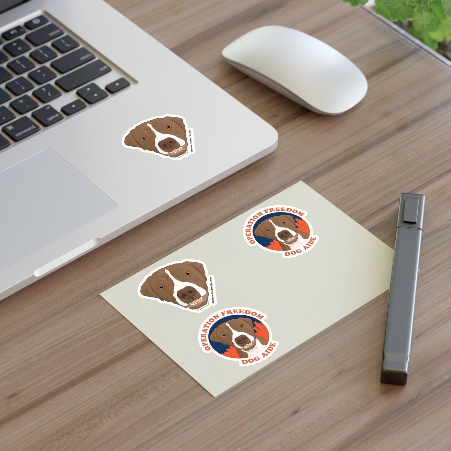 Dog Aide | FUNDRAISER | Sticker Sheet - Detezi Designs - 14882087877301119632