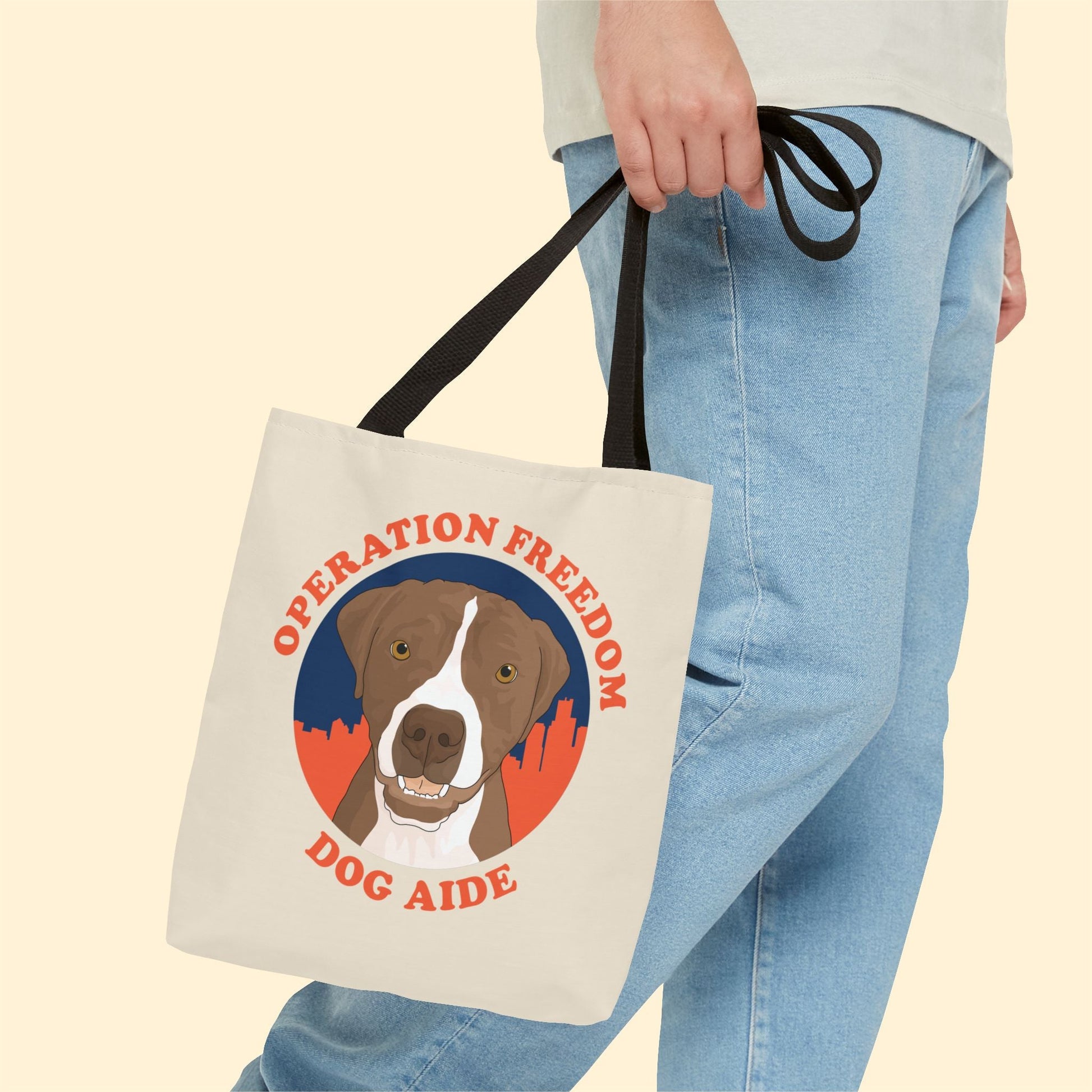 Dog Aide | FUNDRAISER | Tote Bag - Detezi Designs - 13169315894152367987