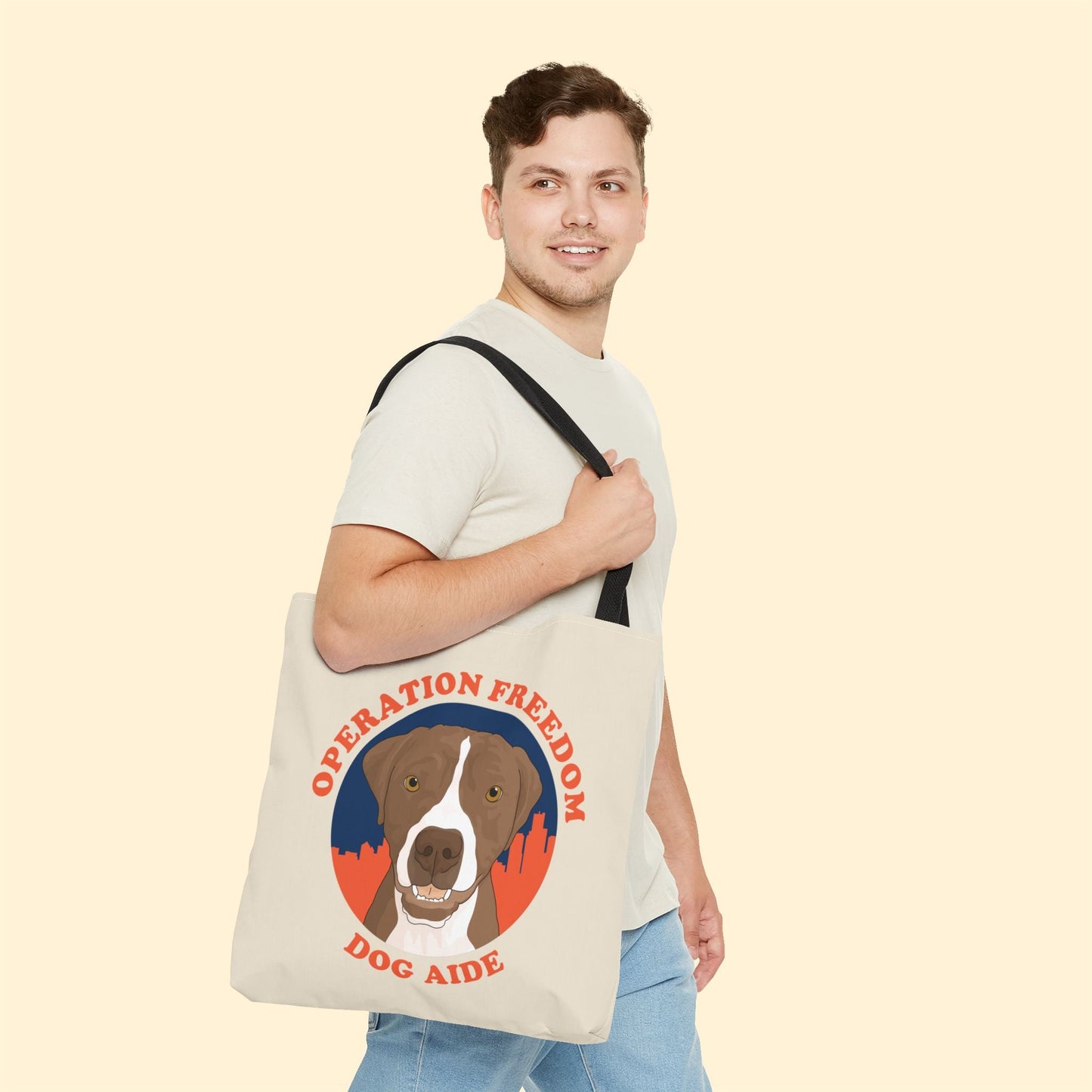 Dog Aide | FUNDRAISER | Tote Bag - Detezi Designs - 13169315894152367987