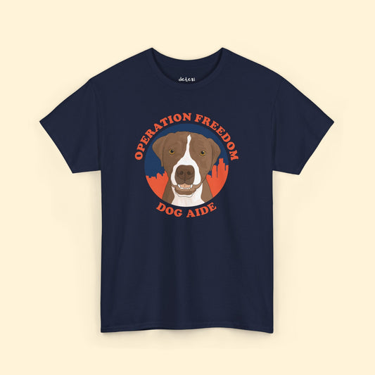 Dog Aide | FUNDRAISER | Unisex T-shirt - Detezi Designs - 13564231929676691558