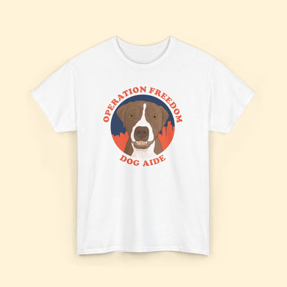 Dog Aide | FUNDRAISER | Unisex T-shirt - Detezi Designs - 25878601101145789311