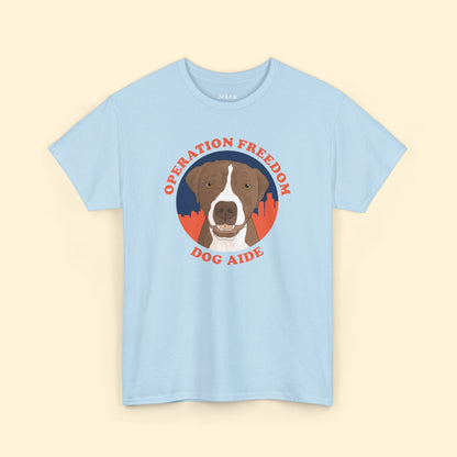 Dog Aide | FUNDRAISER | Unisex T-shirt - Detezi Designs - 30120450069528453516