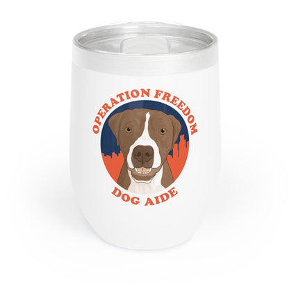 Dog Aide | FUNDRAISER | Wine Tumbler - Detezi Designs - 22400926385026289600