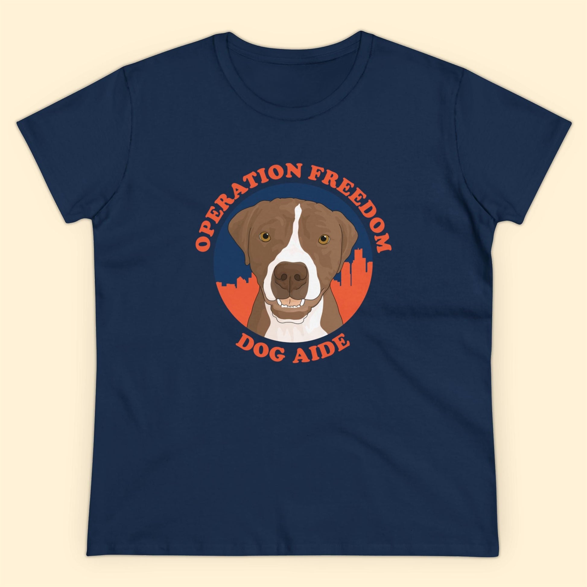 Dog Aide | FUNDRAISER | Women's Midweight Cotton Tee - Detezi Designs - 27002672029747962020