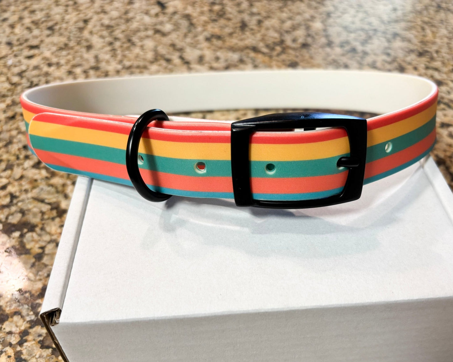 Dog Collar | Rainbow - Detezi Designs-