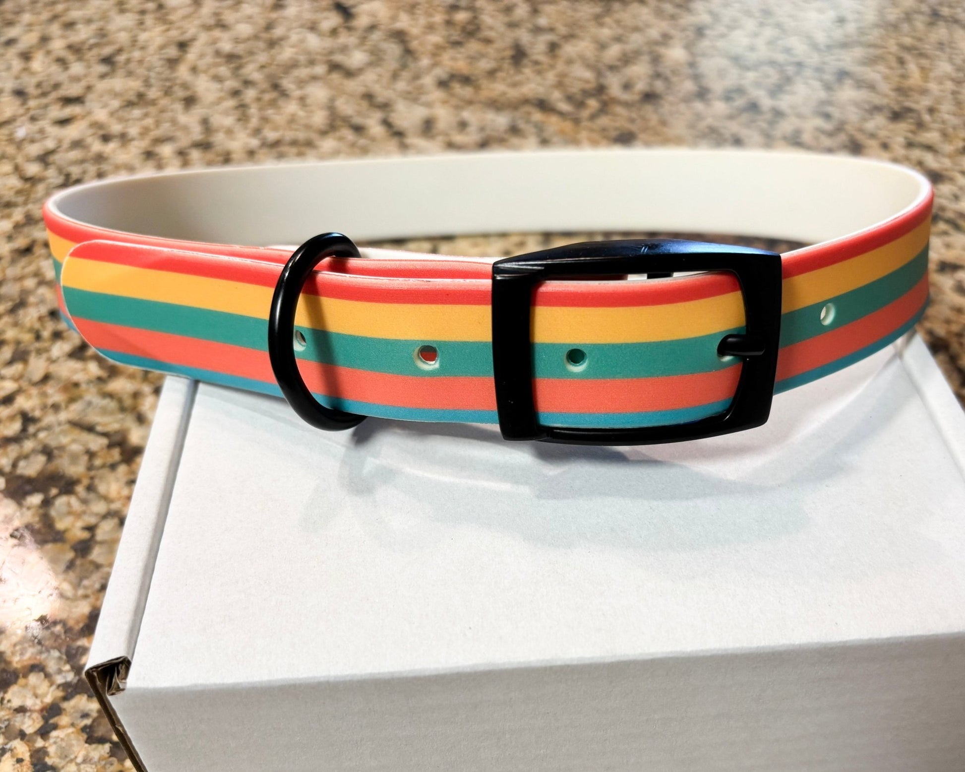 Dog Collar | Rainbow - Detezi Designs-