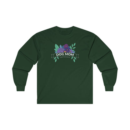 Dog Mom | FUNDRAISER for Sandy Paws Rescue | Long Sleeve Tee - Detezi Designs - 18403152968383221470