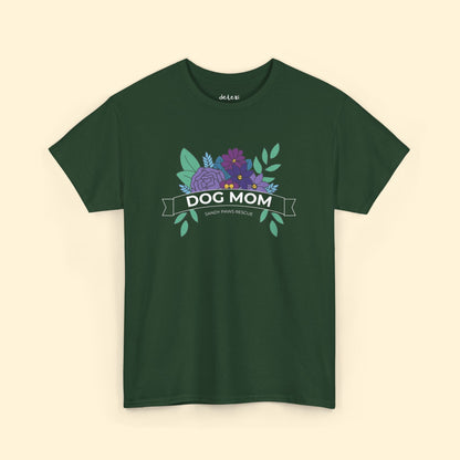 Dog Mom | FUNDRAISER for Sandy Paws Rescue | Unisex T-shirt - Detezi Designs - 27728113850697109005