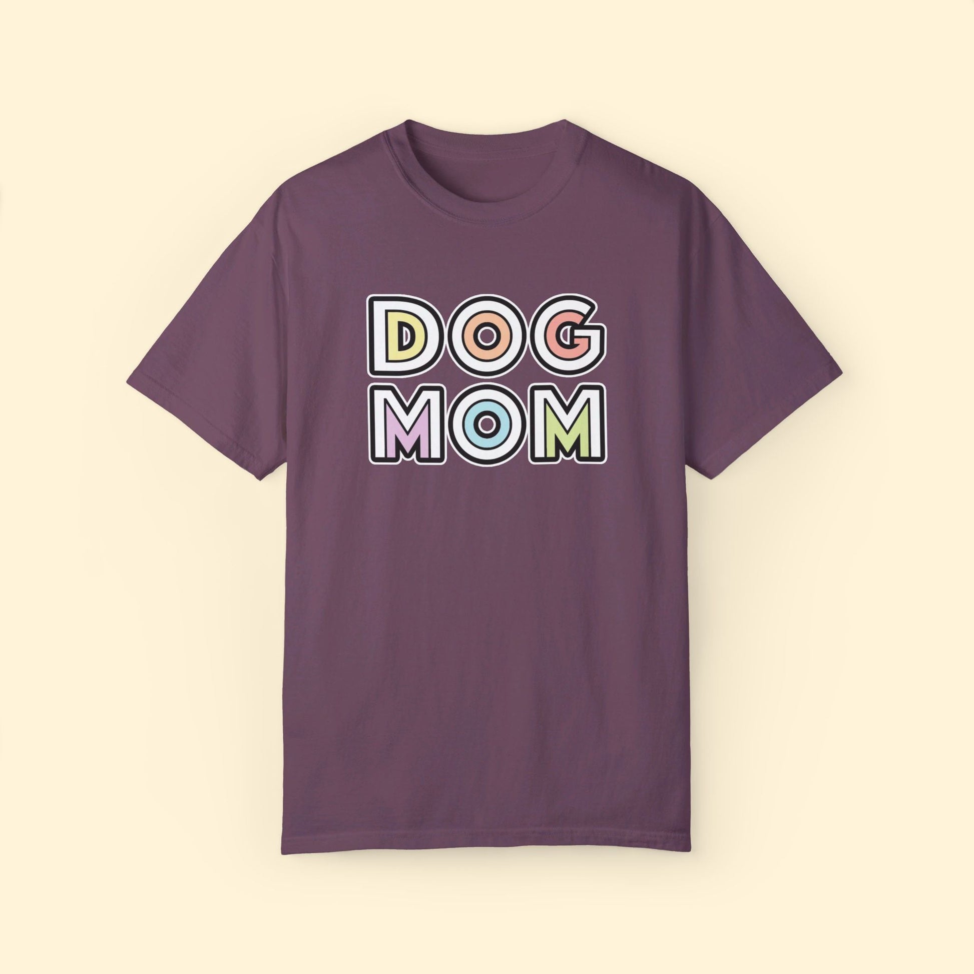 Dog Mom Retro | Comfort Colors Unisex T-shirt - Detezi Designs - 26449237235217461716