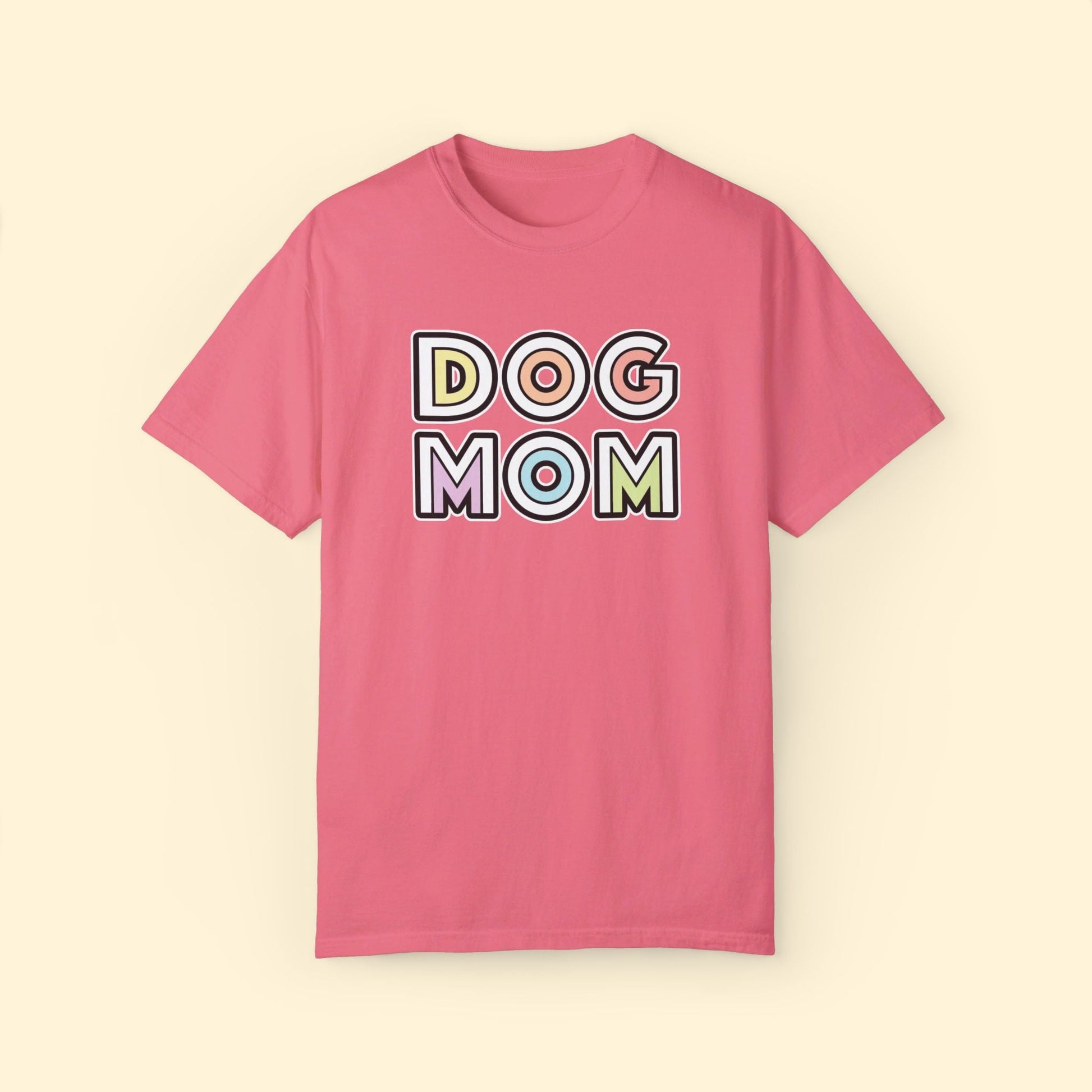 Dog Mom Retro | Comfort Colors Unisex T-shirt - Detezi Designs - 27596516914773853998