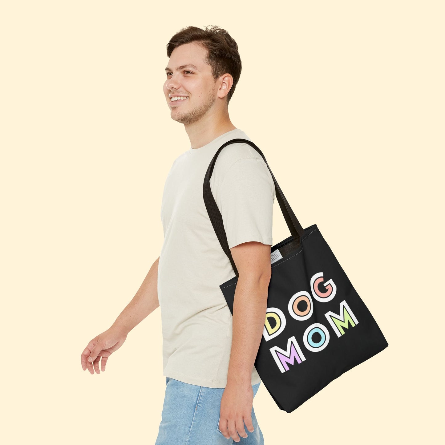 Dog Mom Retro | Tote Bag - Detezi Designs - 22153902793189753532