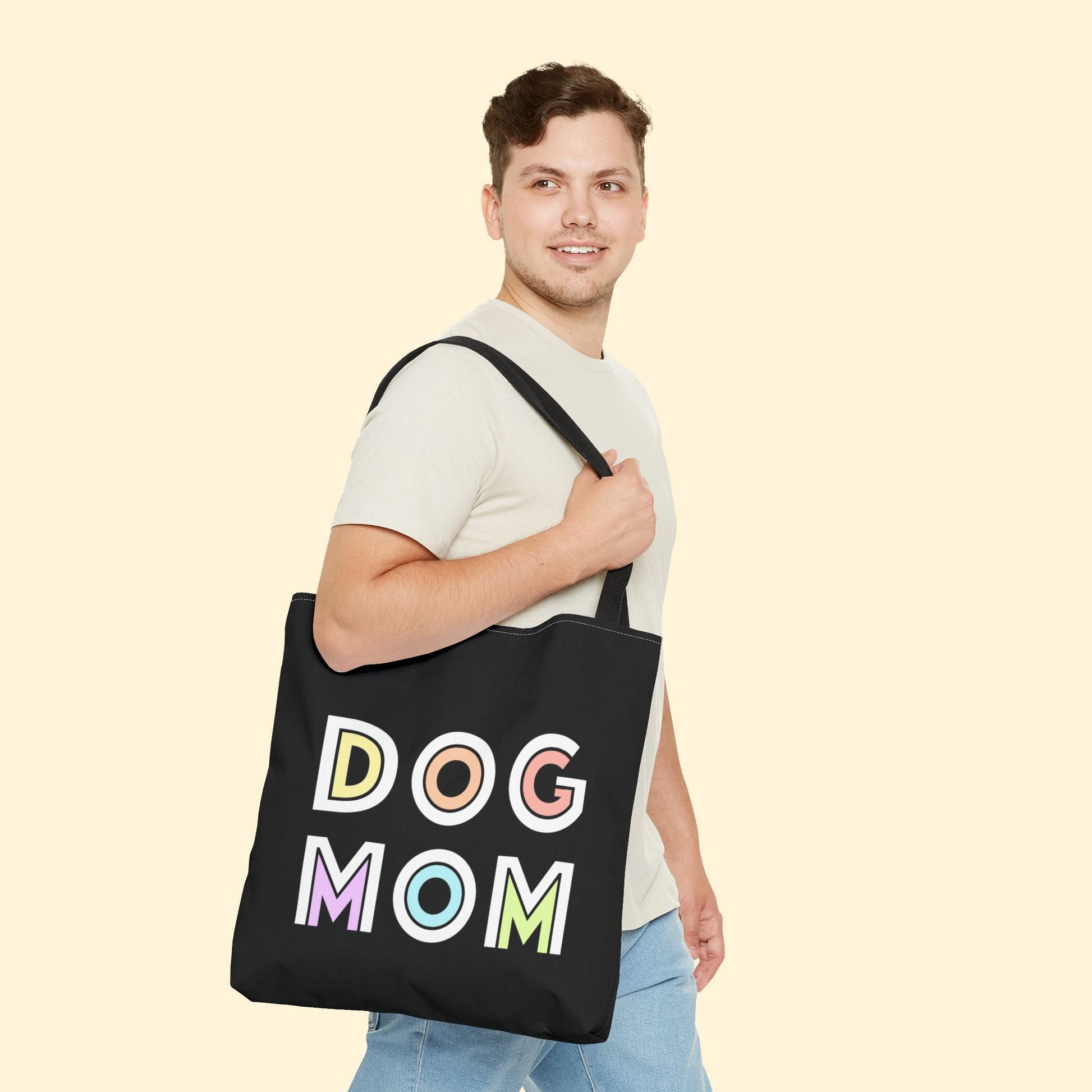 Dog Mom Retro | Tote Bag - Detezi Designs - 22215271651303486331