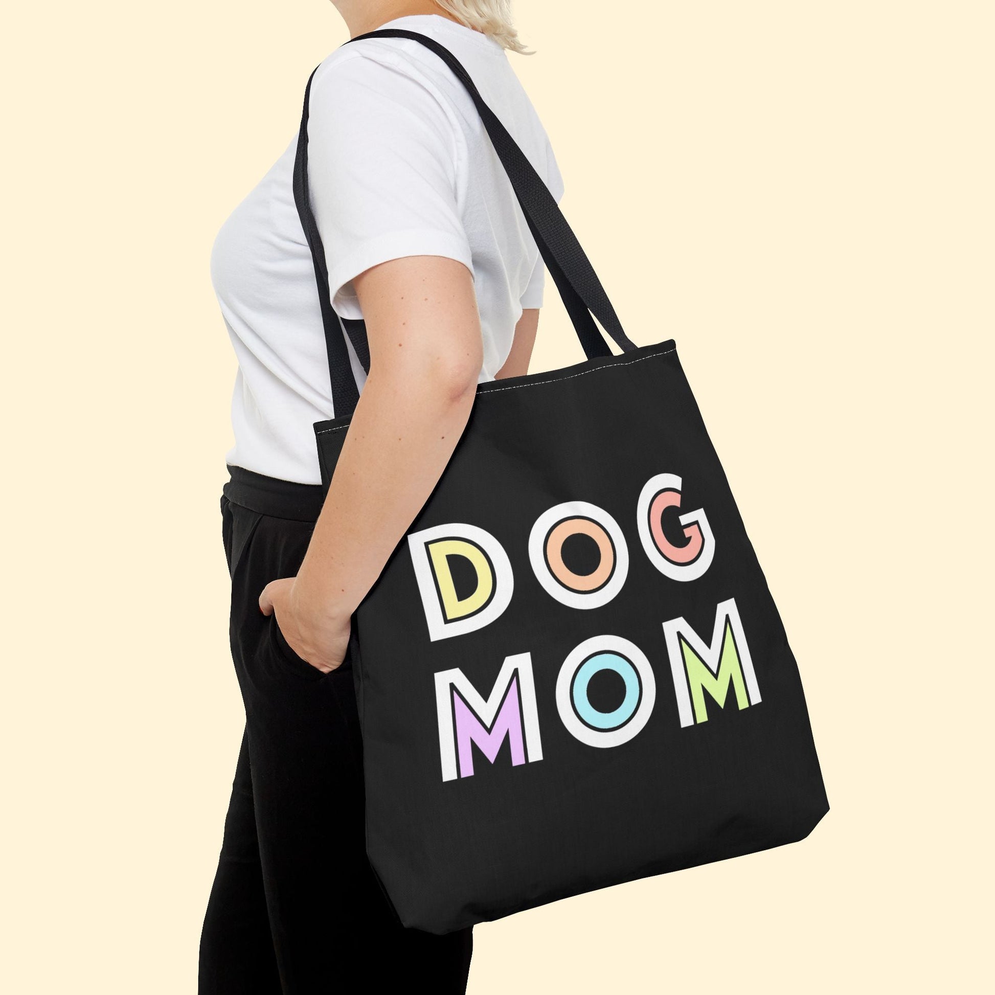 Dog Mom Retro | Tote Bag - Detezi Designs - 22215271651303486331