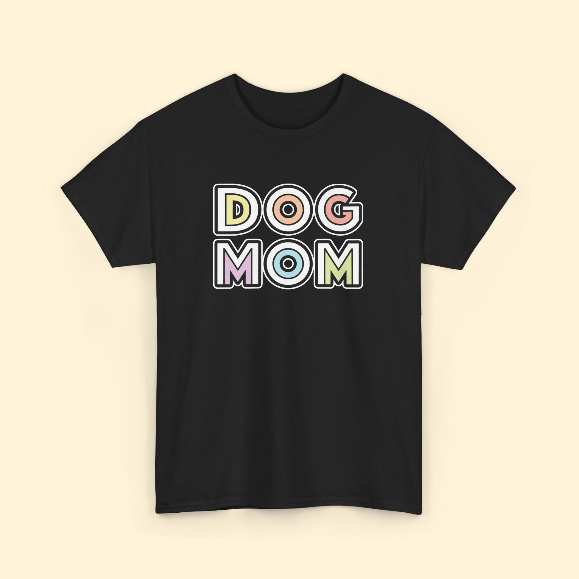 Dog Mom Retro | Unisex Tee - Detezi Designs - 18348819849759153652