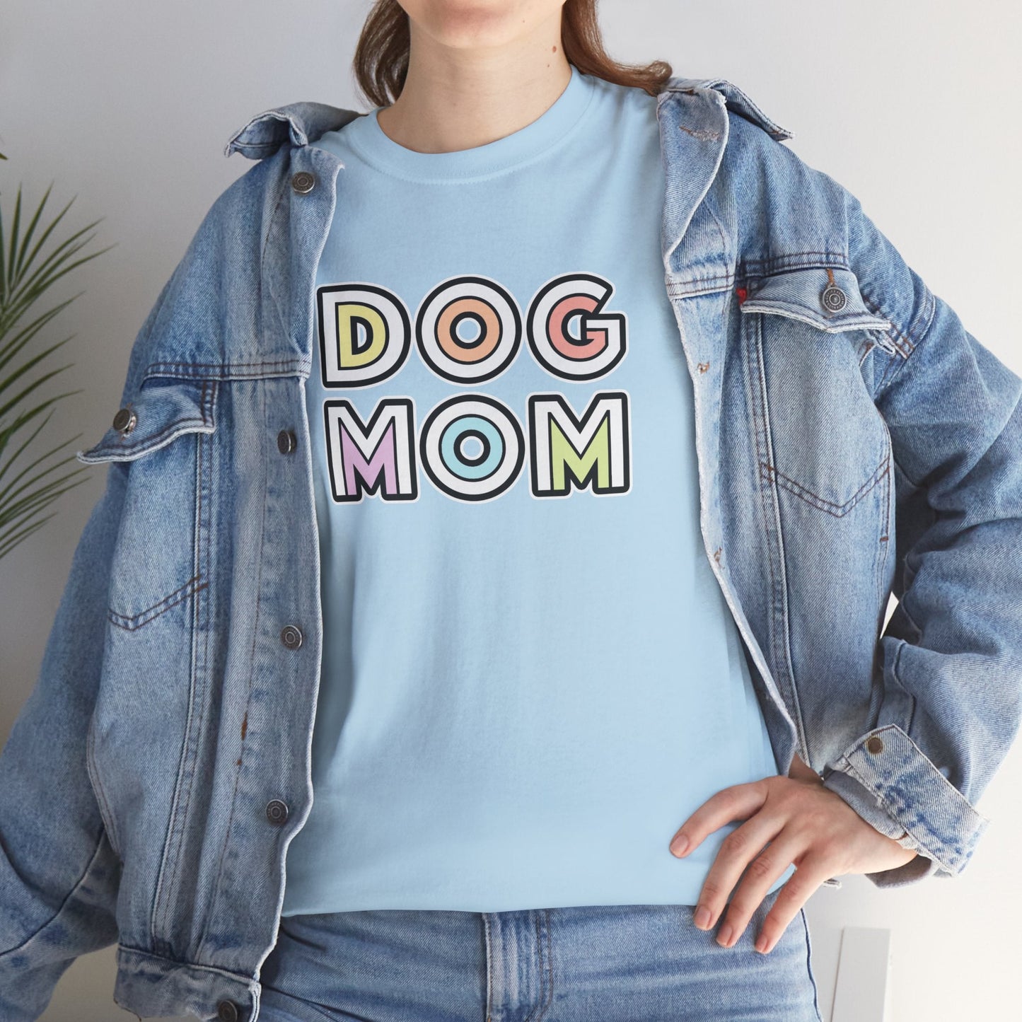 Dog Mom Retro | Unisex Tee - Detezi Designs - 18348819849759153652