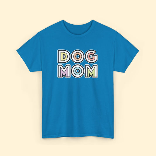 Dog Mom Retro | Unisex Tee - Detezi Designs - 19101666962734590352