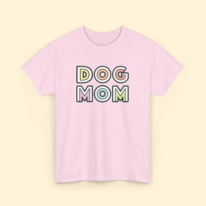 Dog Mom Retro | Unisex Tee - Detezi Designs - 19926402736159965649