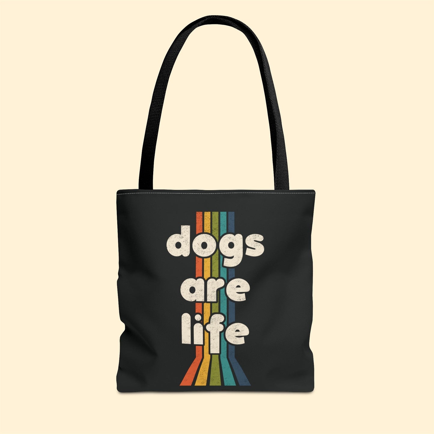 Dogs Are Life | Tote Bag - Detezi Designs-17395602323386269048