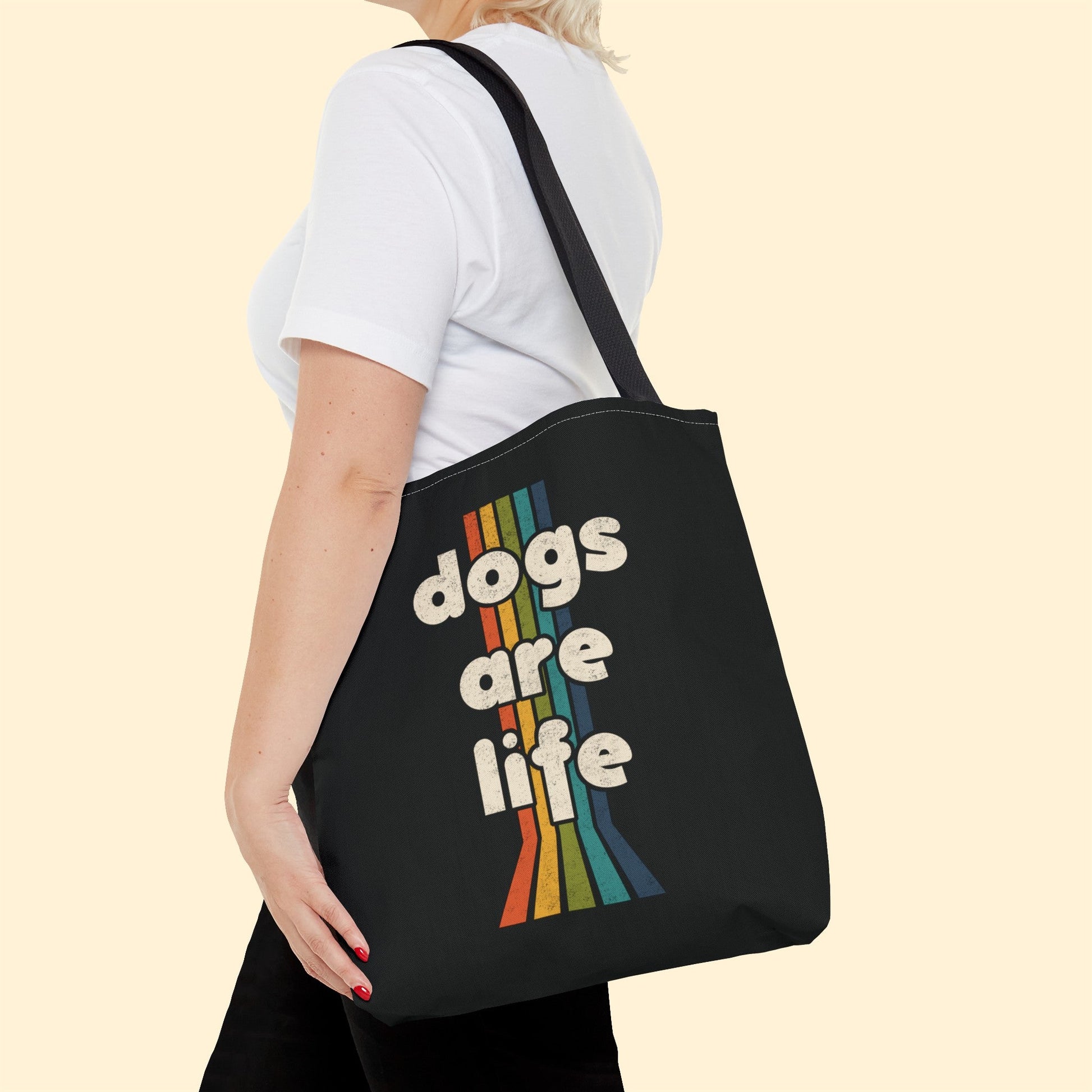 Dogs Are Life | Tote Bag - Detezi Designs-17395602323386269048