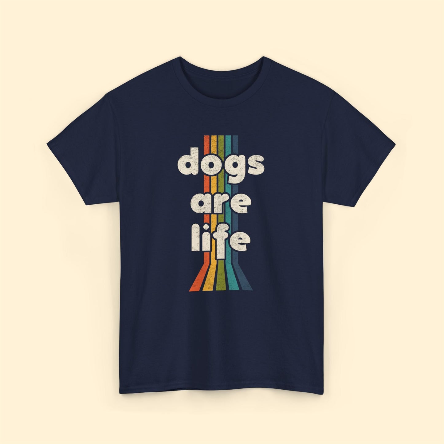 Dogs Are Life | Unisex T-shirt - Detezi Designs - 31045673179556718795