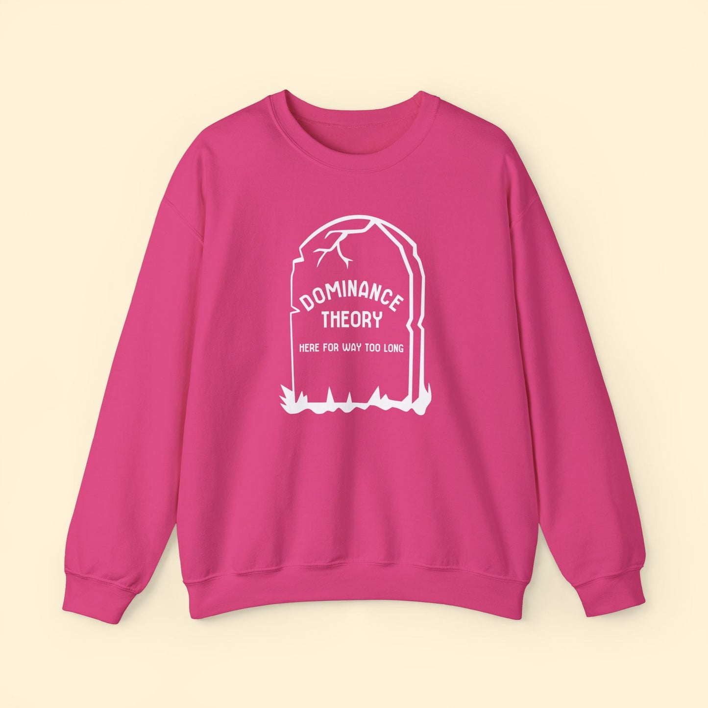 Dominance Theory Is Dead | Crewneck Sweatshirt - Detezi Designs - 15934172368433111030