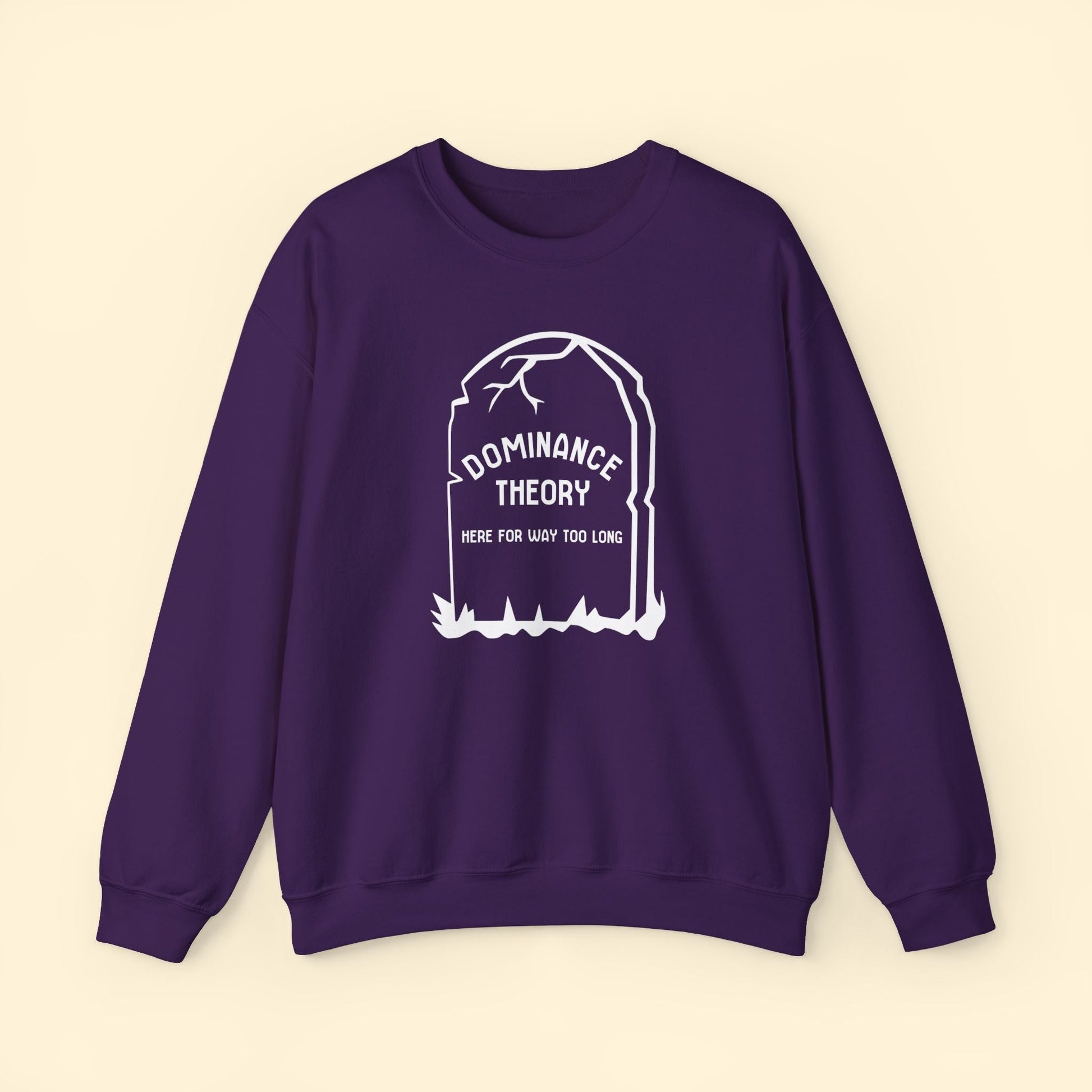 Dominance Theory Is Dead | Crewneck Sweatshirt - Detezi Designs - 33817897370056099634