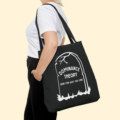 Dominance Theory Is Dead | Tote Bag - Detezi Designs - 30791421907732189663