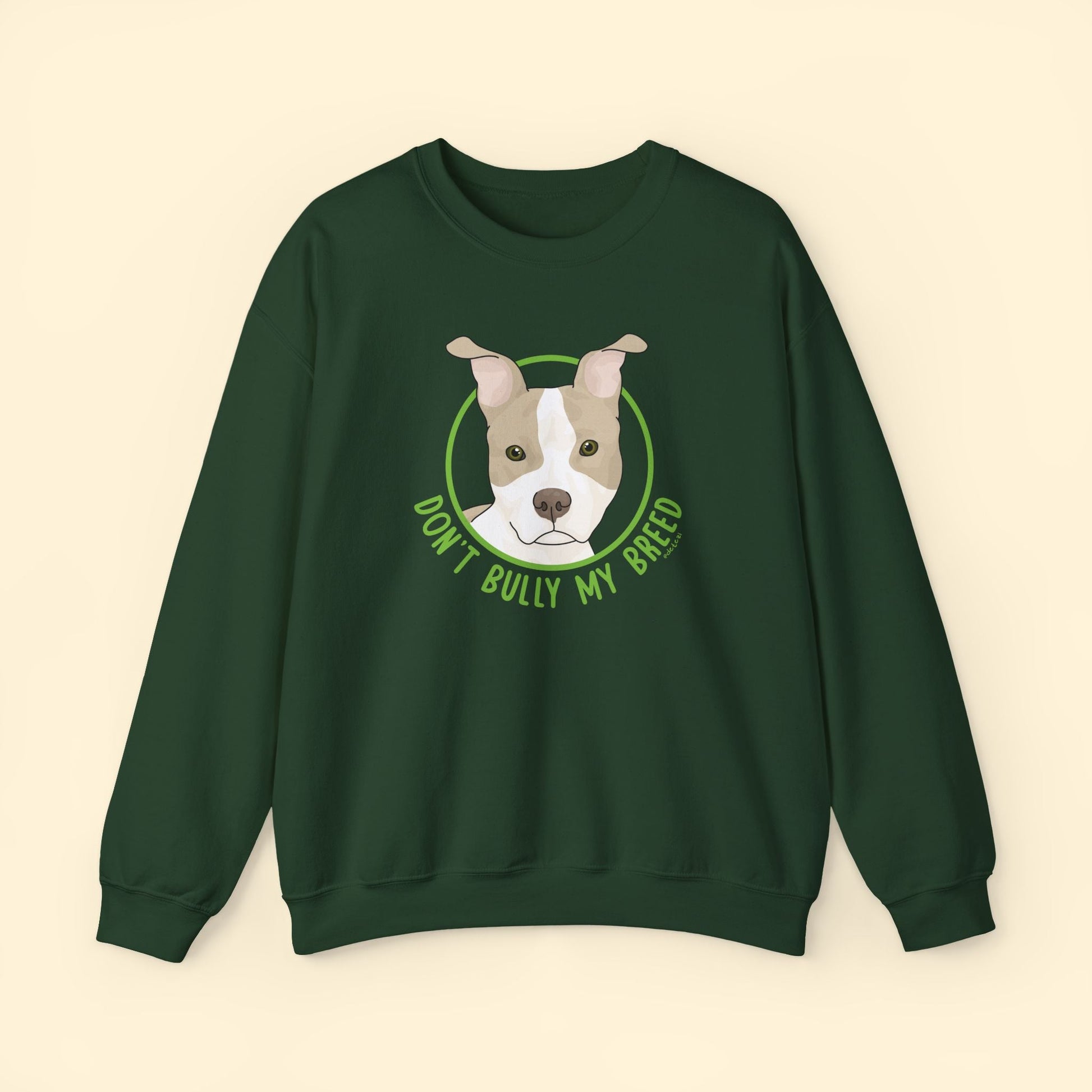 Don't Bully My Breed | Bunny Ears | Crewneck Sweatshirt - Detezi Designs - 52631095786029887960