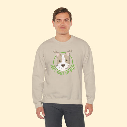 Don't Bully My Breed | Bunny Ears | Crewneck Sweatshirt - Detezi Designs - 52631095786029887960