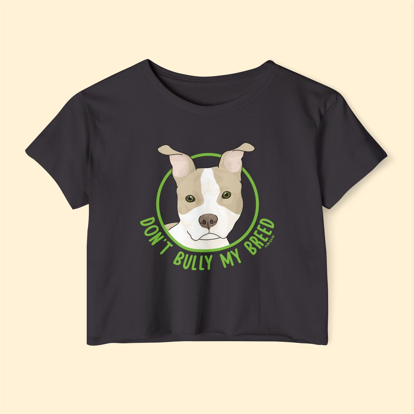 Don't Bully My Breed | Bunny Ears | Festival Crop Top - Detezi Designs - 17218085219333229404