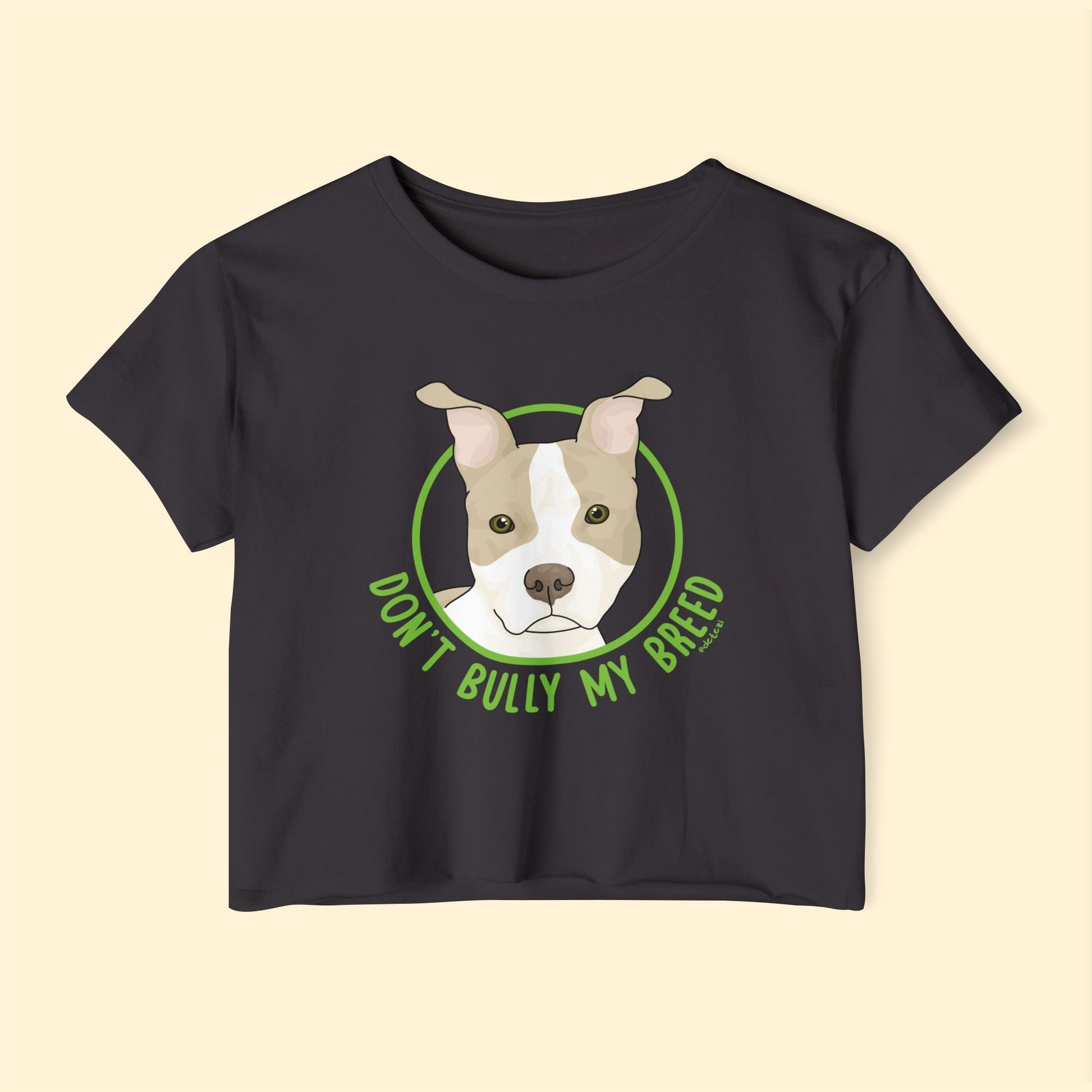 Don't Bully My Breed | Bunny Ears | Festival Crop Top - Detezi Designs - 17218085219333229404
