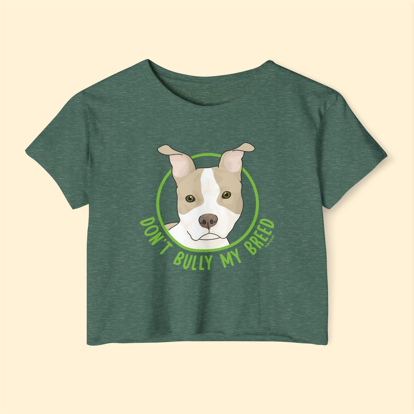 Don't Bully My Breed | Bunny Ears | Festival Crop Top - Detezi Designs - 24012095561957842229