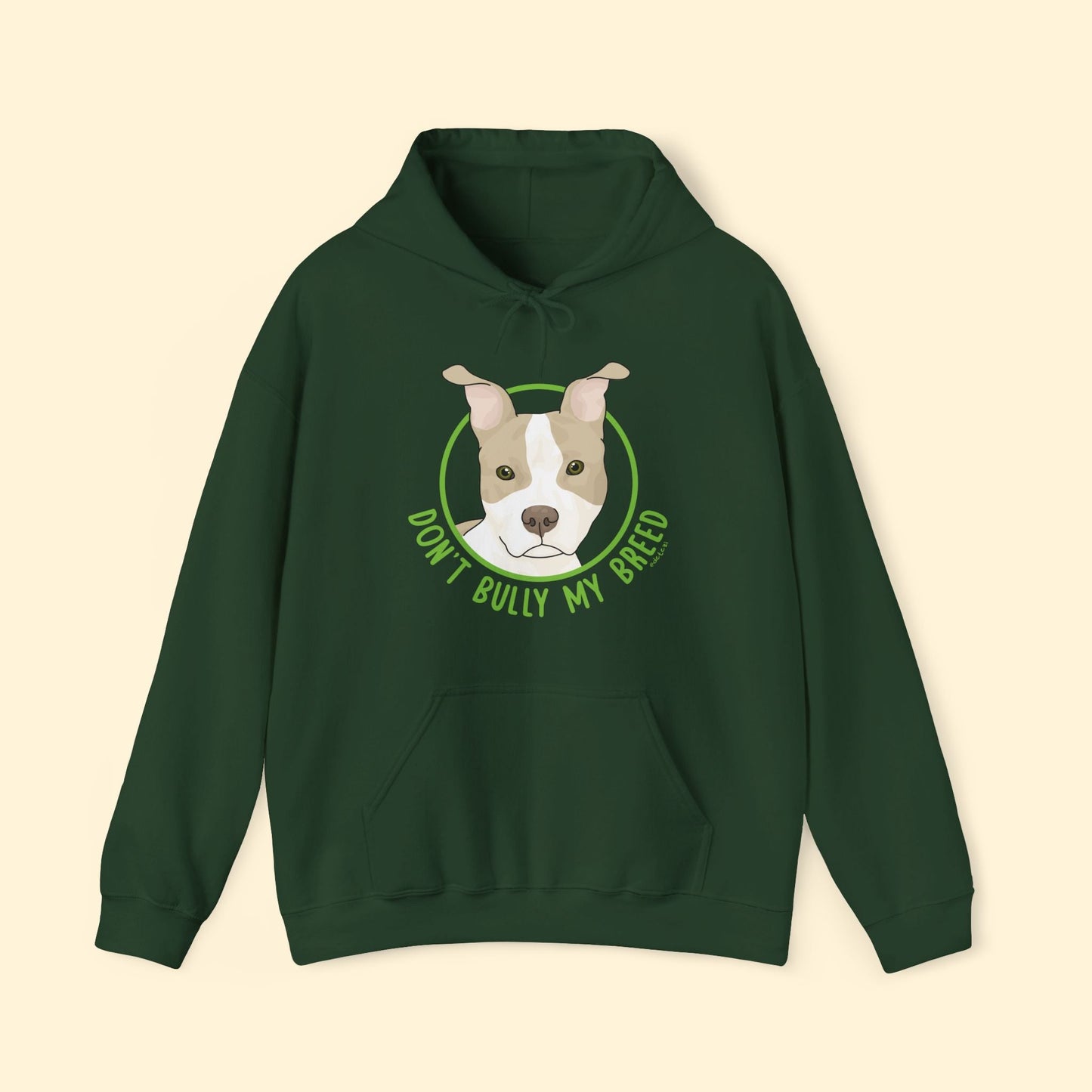 Don't Bully My Breed | Bunny Ears | Hooded Sweatshirt - Detezi Designs - 20411063560082506519