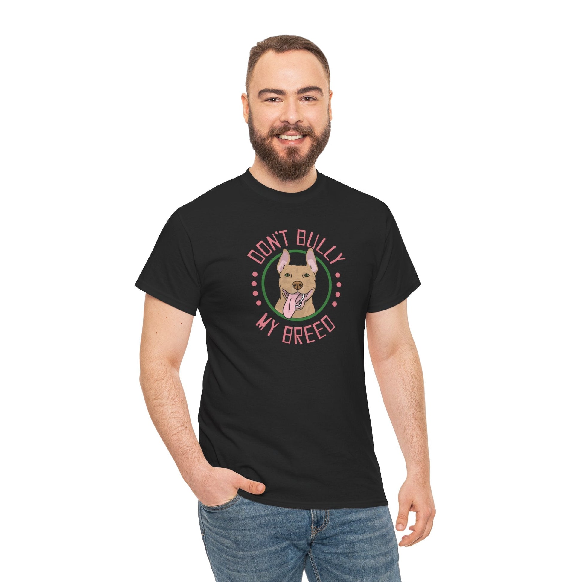 Don't Bully My Breed - Bunny Ears | T-shirt - Detezi Designs-15752005274864914114