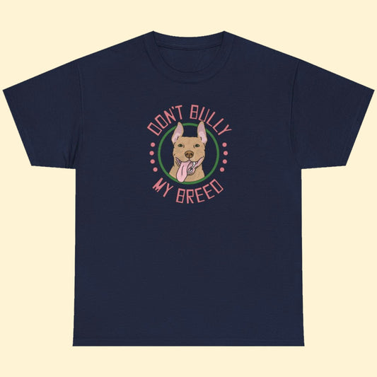Don't Bully My Breed - Bunny Ears | T-shirt - Detezi Designs-23642979594745031693