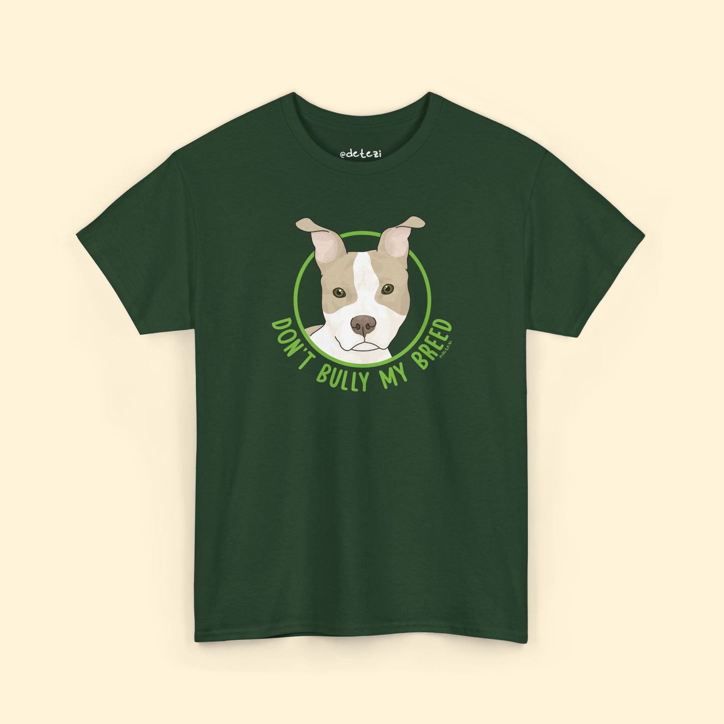 Don't Bully My Breed | Bunny Ears | Unisex T-shirt - Detezi Designs - 16710138551660658463